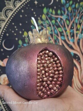 Hekates Liminal Seed Pomegranate Candle